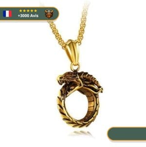 Collier Viking <br>Serpent Jormungand</br> Viking Shop