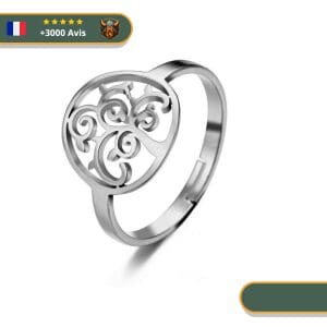 Bague Viking Arbre De Vie Somptueuse