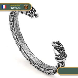 Bracelet Viking Corbeaux