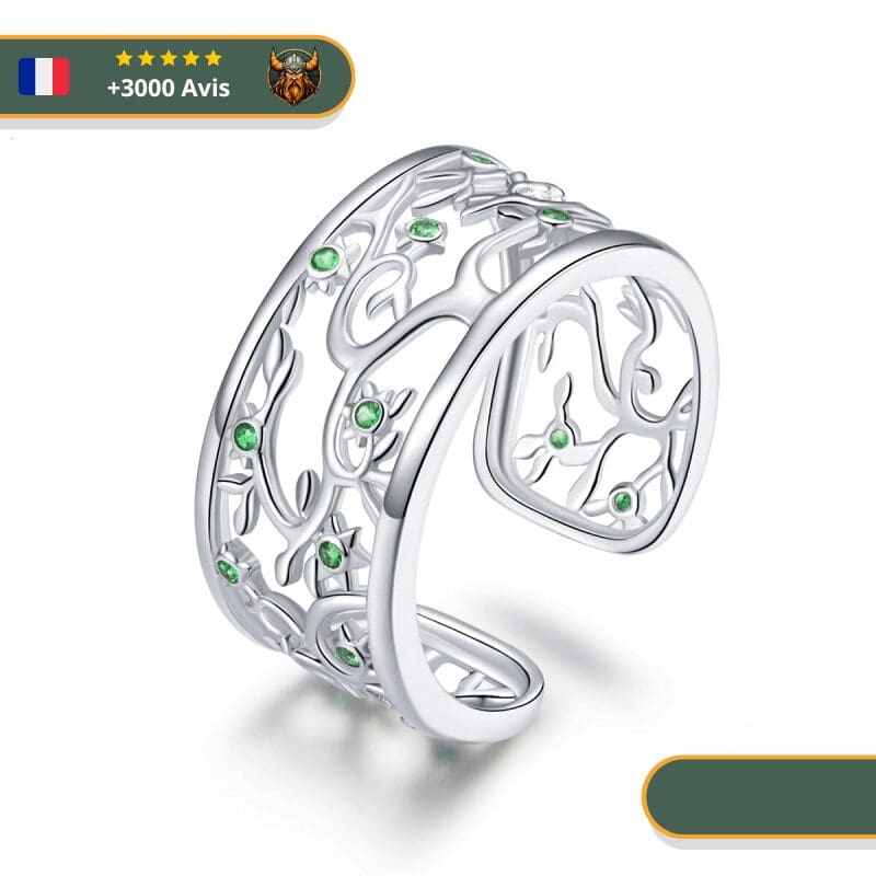 Bague Viking Arbre De Vie