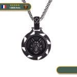 Collier Viking Loup Fenrir
