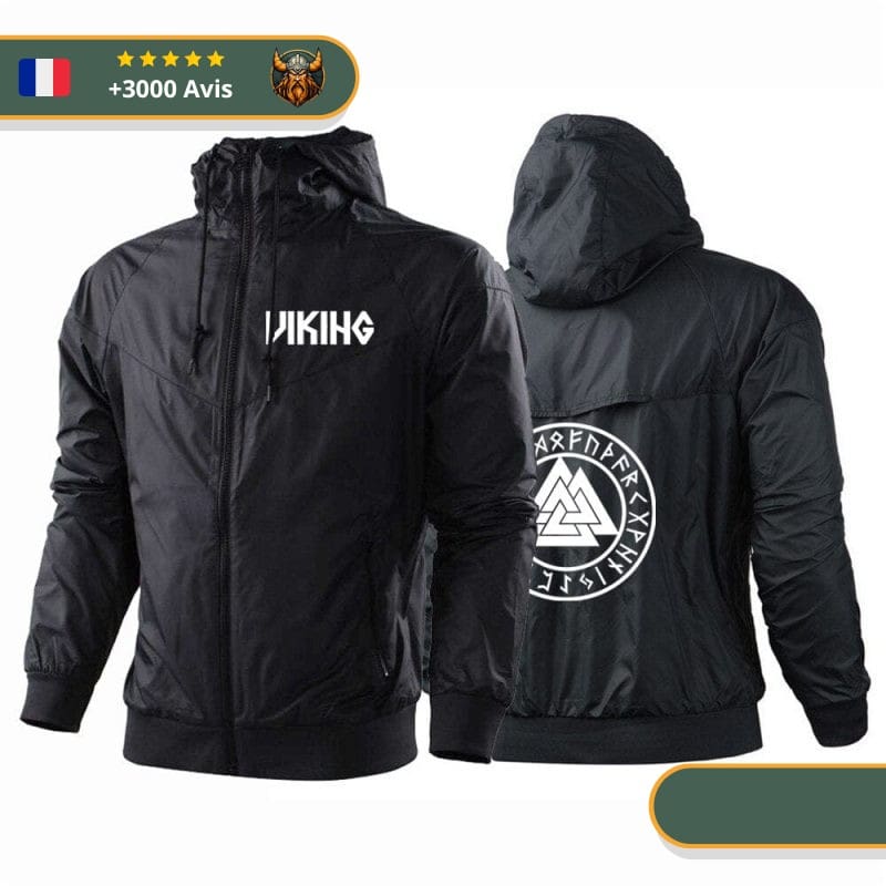 Veste Coupe-Vent Viking Valknut Viking Shop