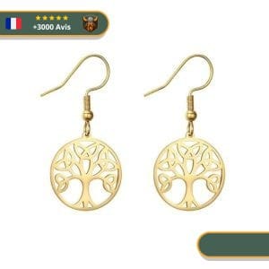 Boucles d'Oreilles <br>Arbre De Vie</br> Viking Shop