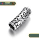 Perle Barbe Empreinte | Argent