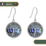 Boucles d'Oreilles Arbre De Vie