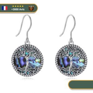 Boucles d'Oreilles Arbre De Vie