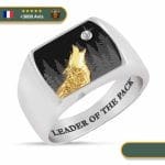 Bague Viking <br>Loup Fenrir</br> Viking Shop