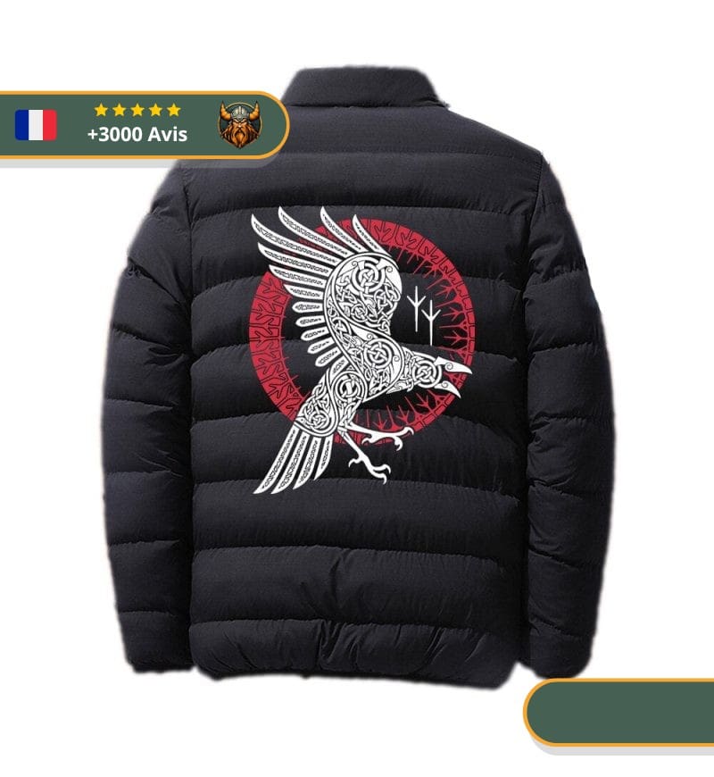 Doudoune Viking Valknut & Hugin – Image 7