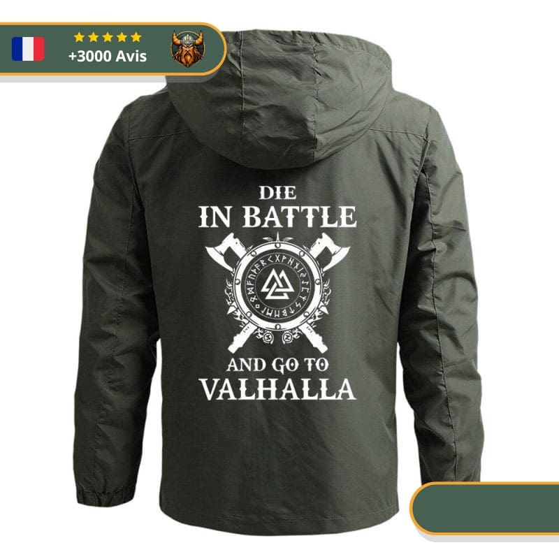 Veste Viking Mourir dans la bataille – Image 6