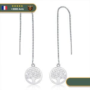 Boucles d'Oreilles Arbre De Vie