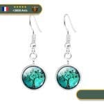 Boucles d'Oreilles Arbre De Vie Viking Shop