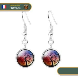 Boucles d'Oreilles <br>Arbre De Vie</br> Viking Shop