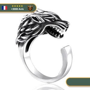 Bague Viking Loup Fenrir Viking Shop