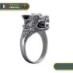 Bague Viking <br>Loup Fenrir</br> Viking Shop