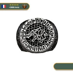 Bague Viking <br>Loup Fenrir</br> Viking Shop