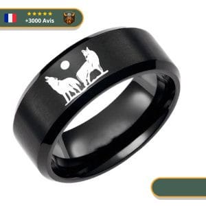 Bague Viking <br>Loup Fenrir</br> Viking Shop