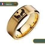Bague Viking <br>Loup Fenrir</br> Viking Shop