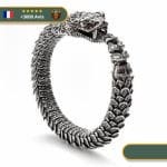 Bague Viking Serpent Ouroboros