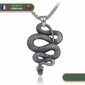 Collier Viking Serpent Jormungand