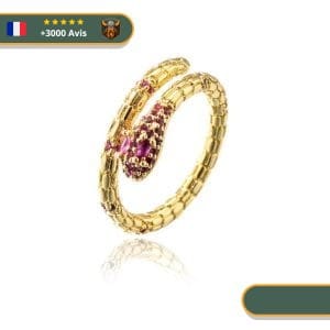 Bague Viking <br>Serpent de Midgard</br> Viking Shop