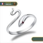 Bague Viking Serpent de Midgard