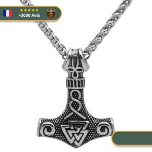 Collier Viking Marteau De Thor