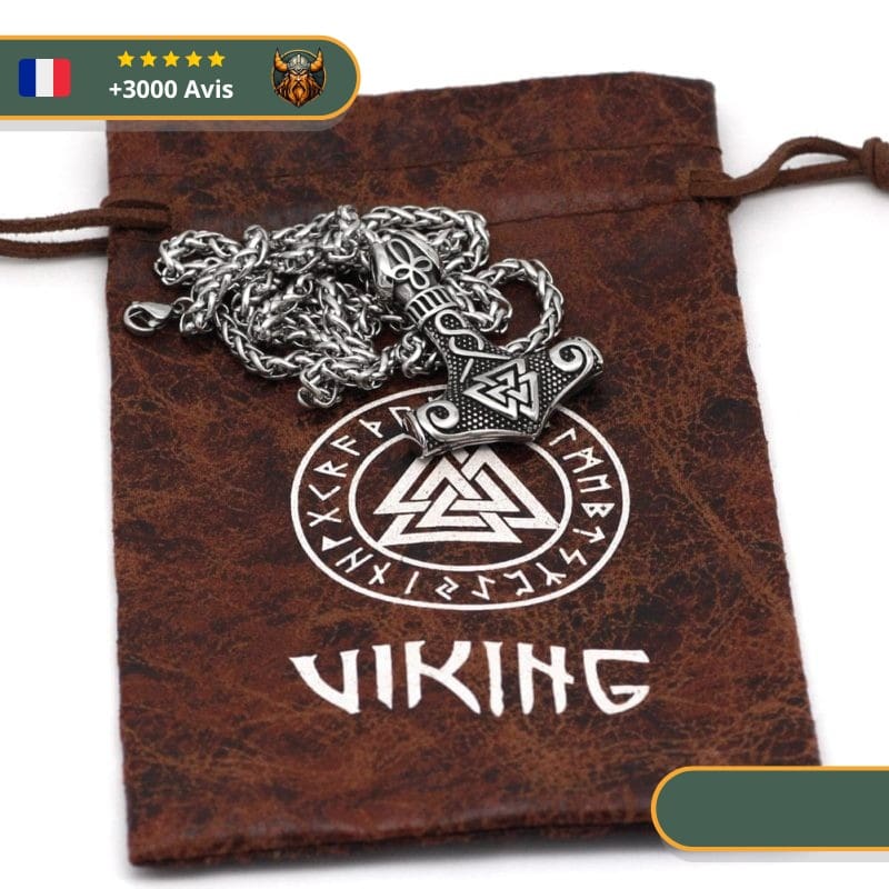 Collier Viking Marteau De Thor – Image 2