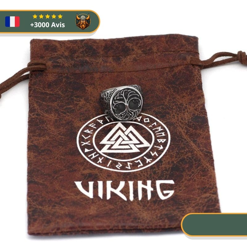 Bague Viking Arbre de Vie Enchanté – Image 3