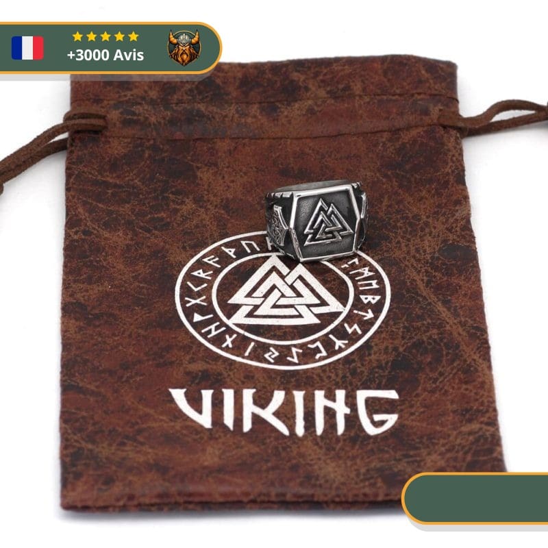 Bague Viking Valknut Culte – Image 3