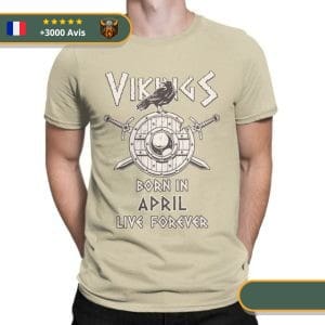 T-Shirt Viking <br>Live Forever</br> Viking Shop
