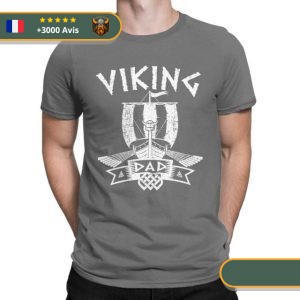 T-Shirt Viking Papa Viking Viking Shop