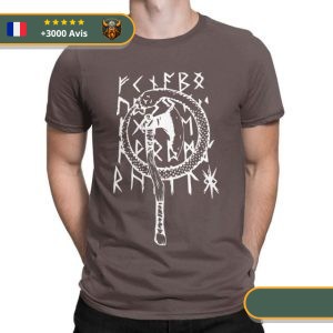 T-shirt Viking Runes & hache Viking Shop