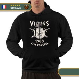 Sweat-shirt Viking <br>Live Forever</br> Viking Shop