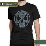 T-shirt Viking <br>Crâne De Guerrier</br> Viking Shop
