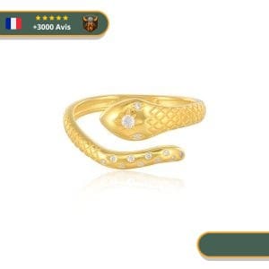 Bague Viking <br>Serpent de Midgard</br> Viking Shop