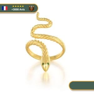 Bague Viking <br>Serpent de Midgard</br> Viking Shop