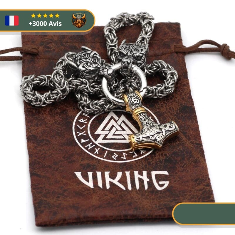 Collier Viking Marteau de Thor – Image 6