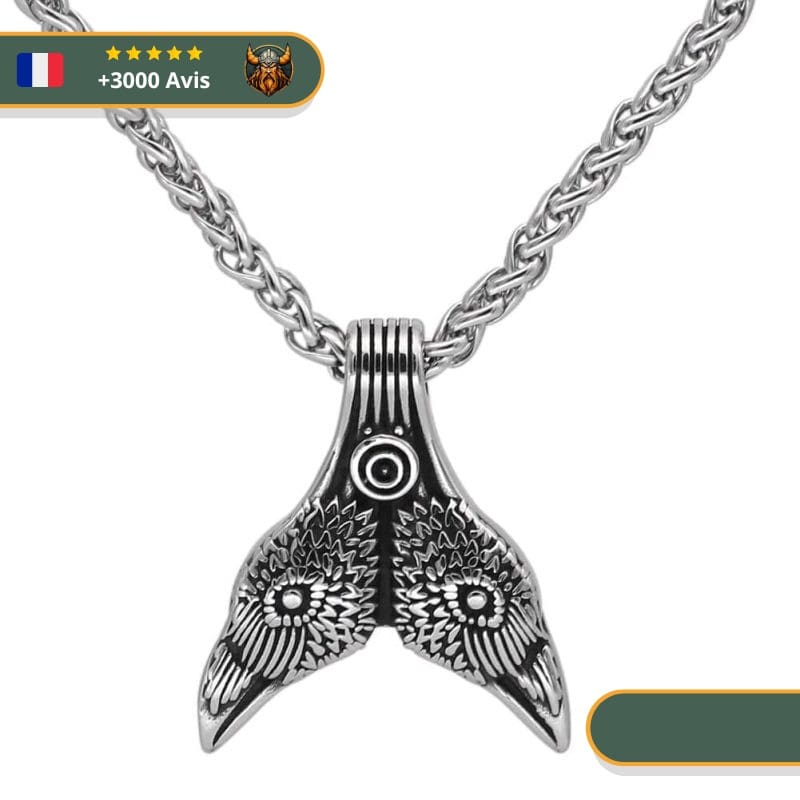 Collier Viking Hugin Et Munin
