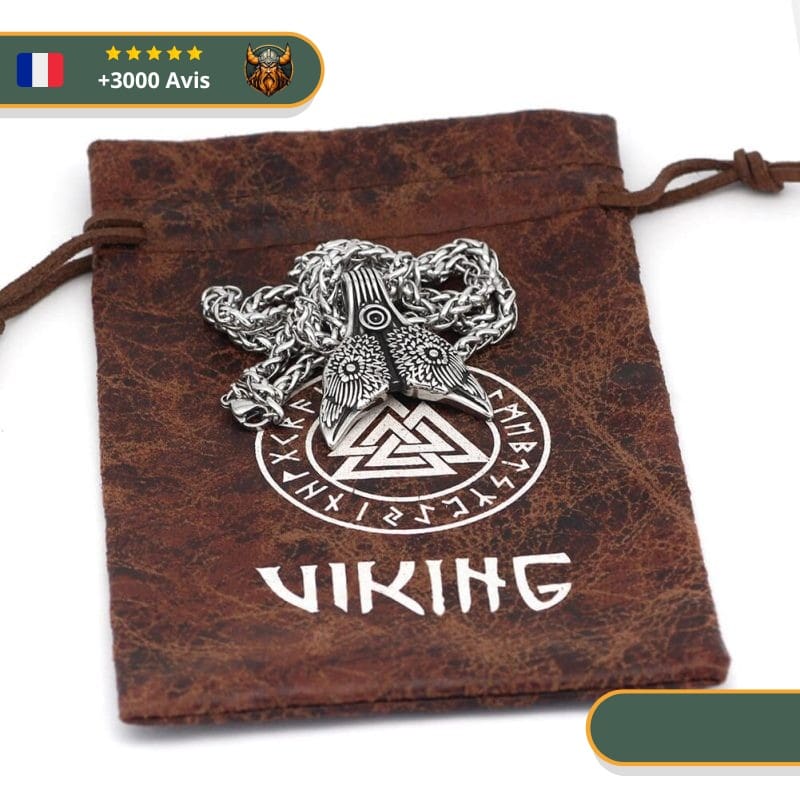 Collier Viking Hugin Et Munin – Image 2