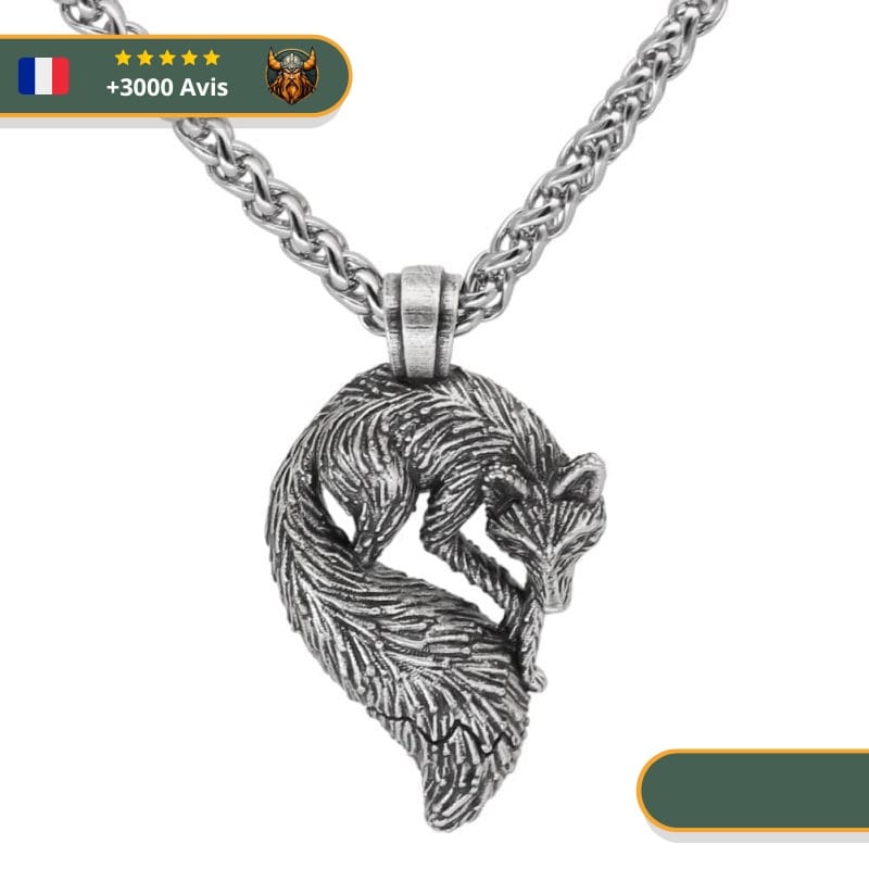 Collier Viking Loup Fenrir Viking Shop