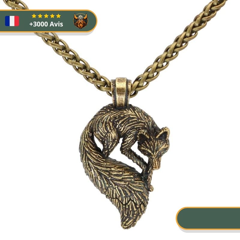 Collier Viking Loup Fenrir Viking Shop