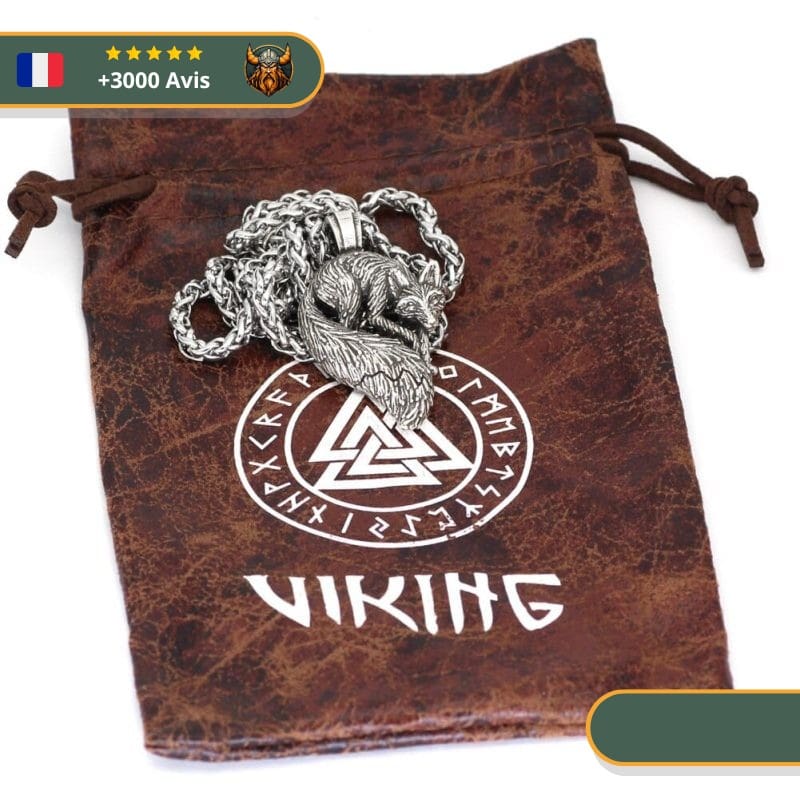 Collier Viking Loup Fenrir – Image 3