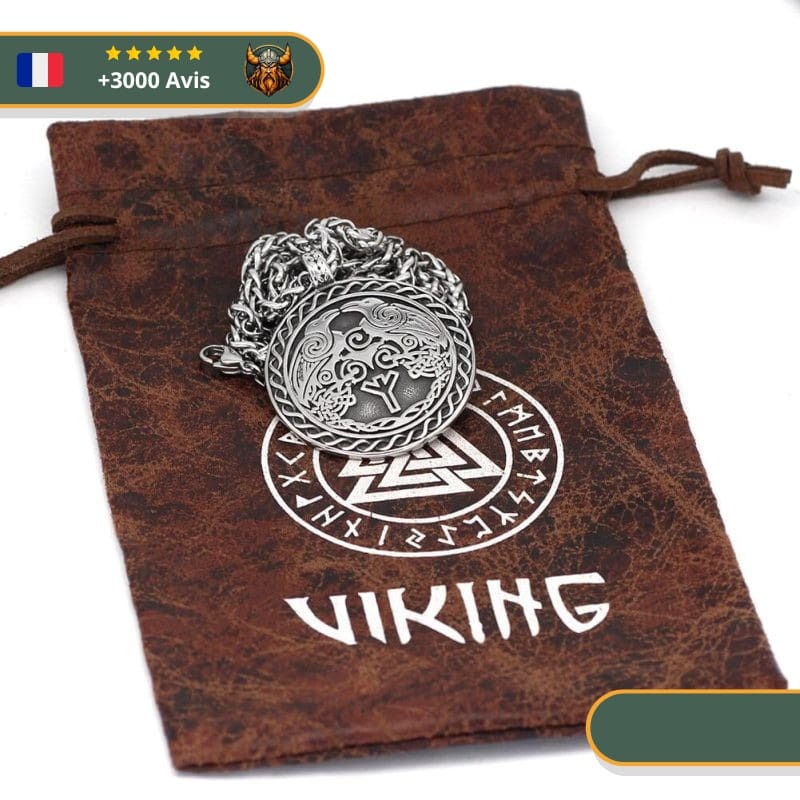 Collier Viking Hugin Et Munin – Image 2