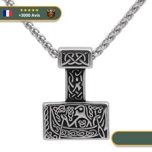 Collier Viking Marteau De Thor