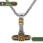 Collier Viking Marteau De Thor