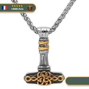 Collier Viking Marteau De Thor