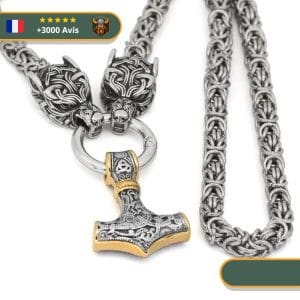Collier Viking <br> Marteau de Thor</br> Viking Shop