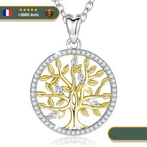 Collier Viking Arbre De Vie