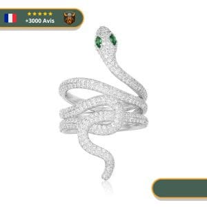 Bague Viking <br>Serpent de Midgard</br> Viking Shop