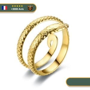 Bague Viking <br>Serpent de Midgard</br> Viking Shop